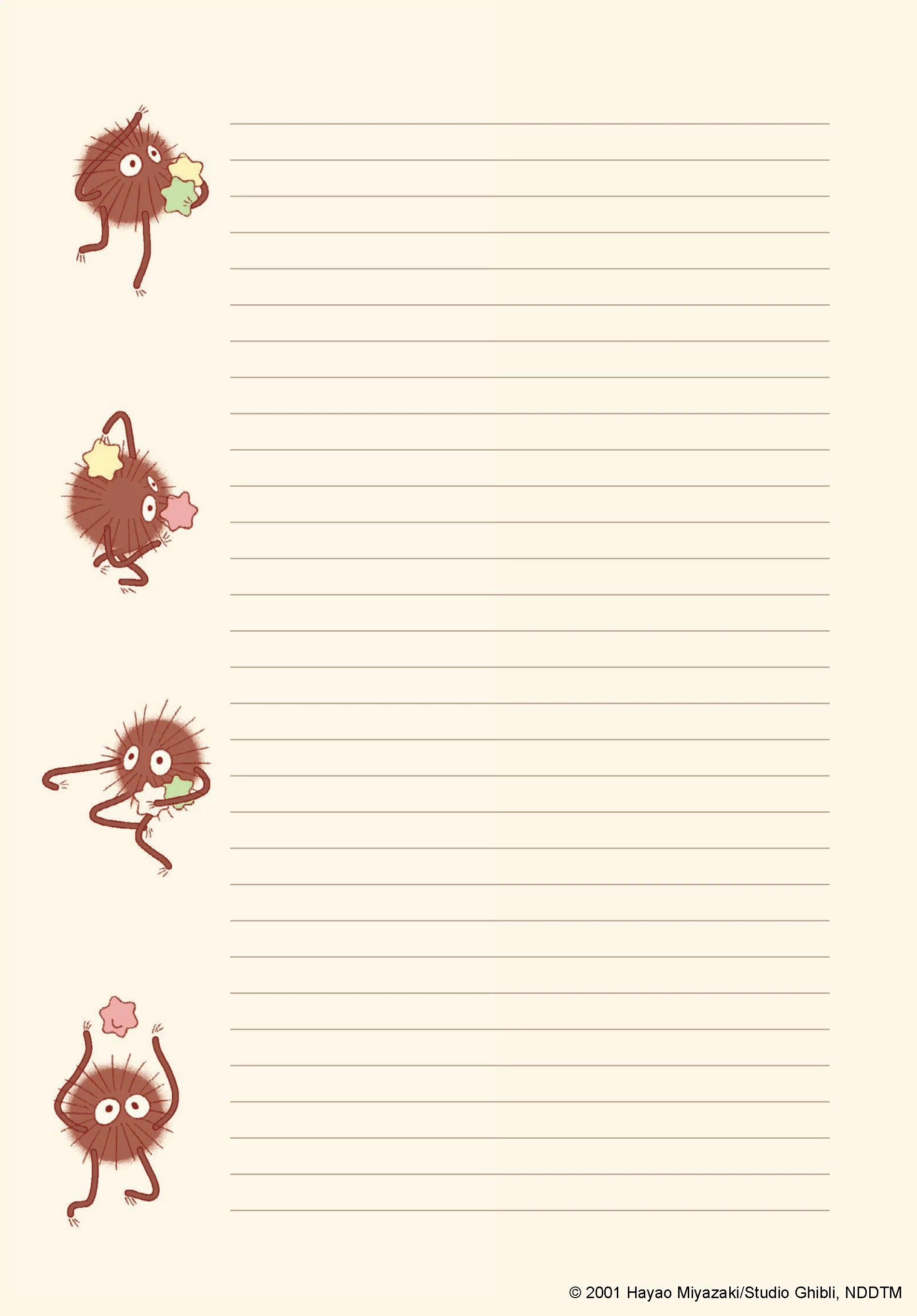 Studio Ghibli Spirited Away Stationery Set