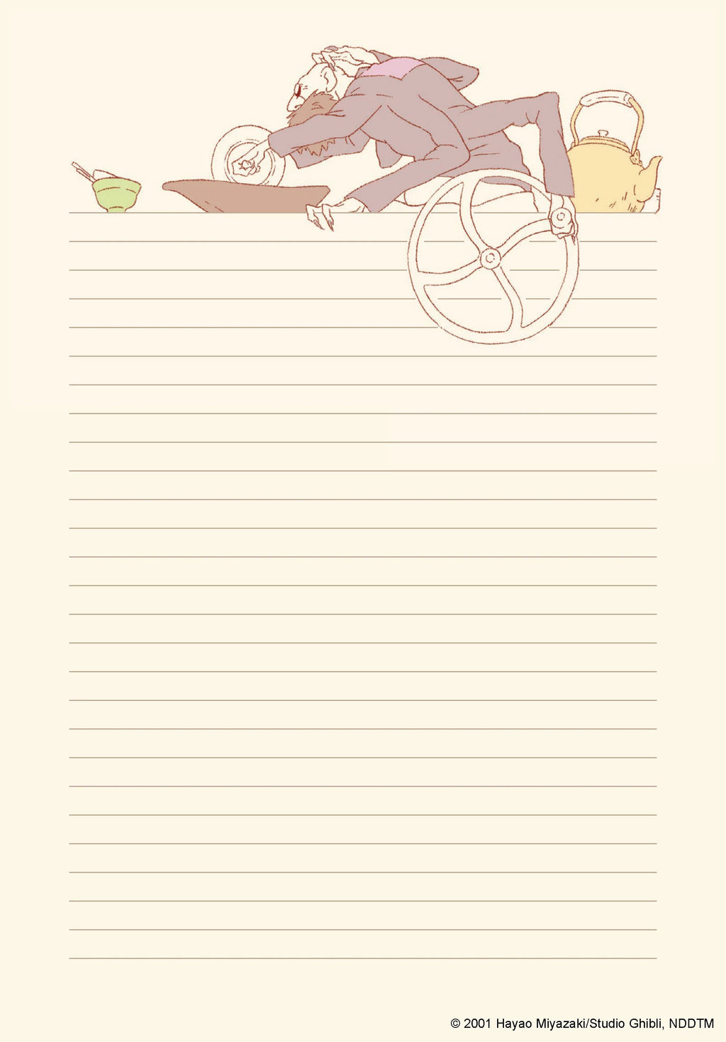 Studio Ghibli Spirited Away Stationery Set