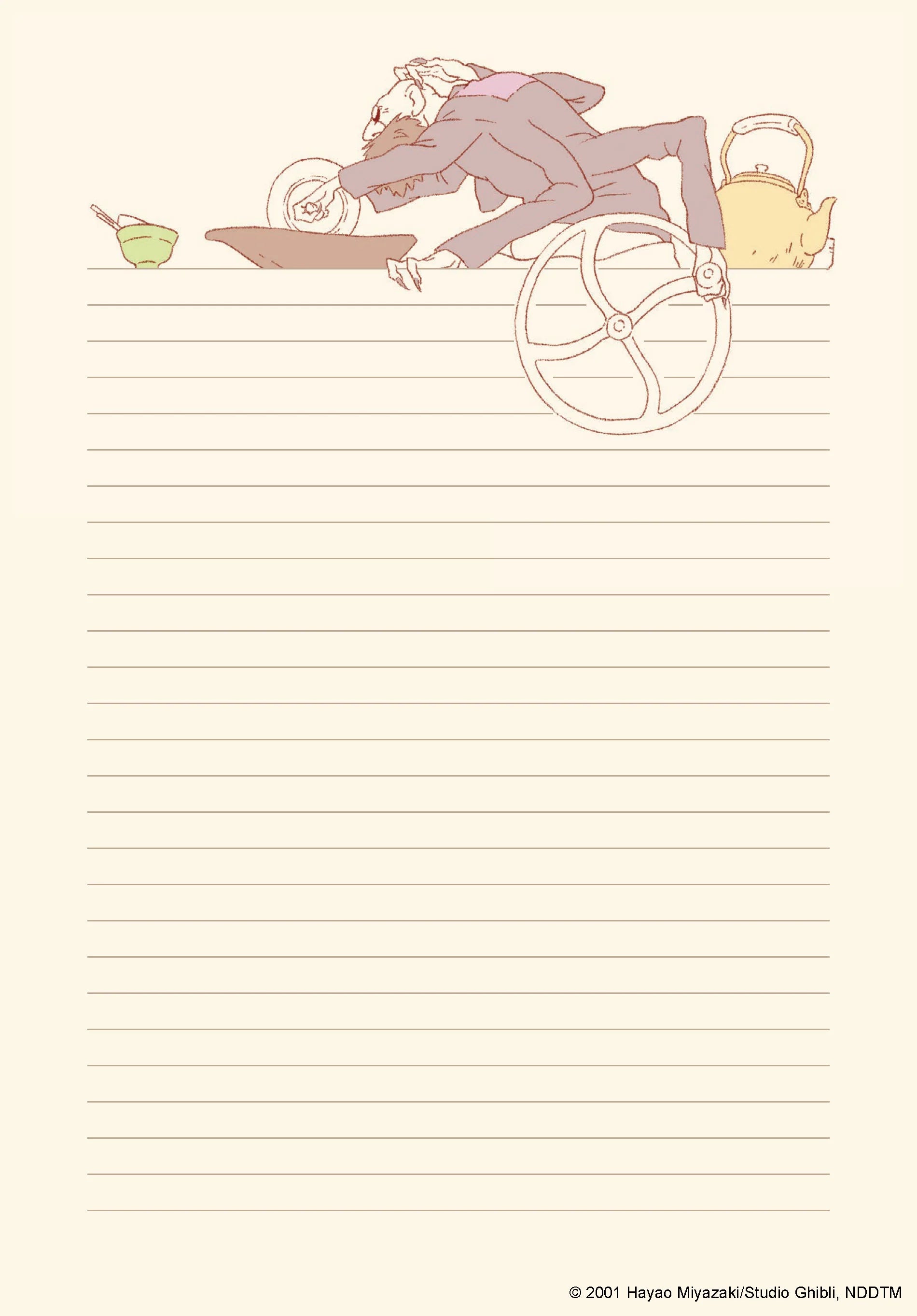 Studio Ghibli Spirited Away Stationery Set