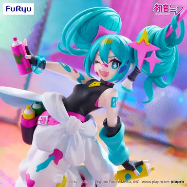 Hatsune Miku Trio-Try-iT Figure -Paint Girl-