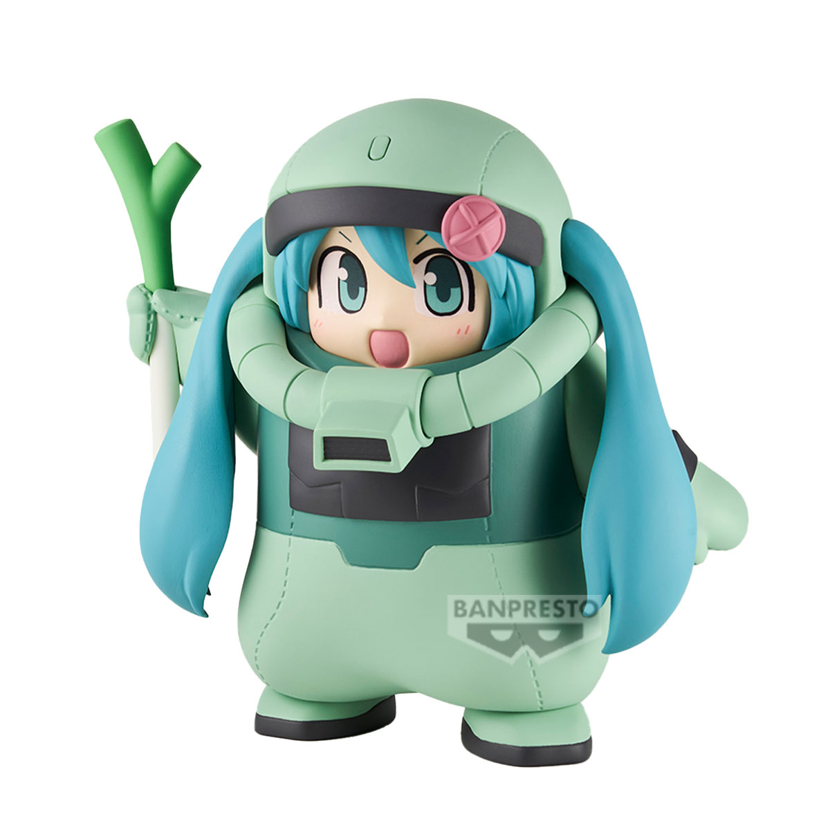 GUNDAM 45th×HATSUNE MIKU FIGURE ZAKU COSTUME [HATSUNE MIKU Ver.], Banpresto Figure