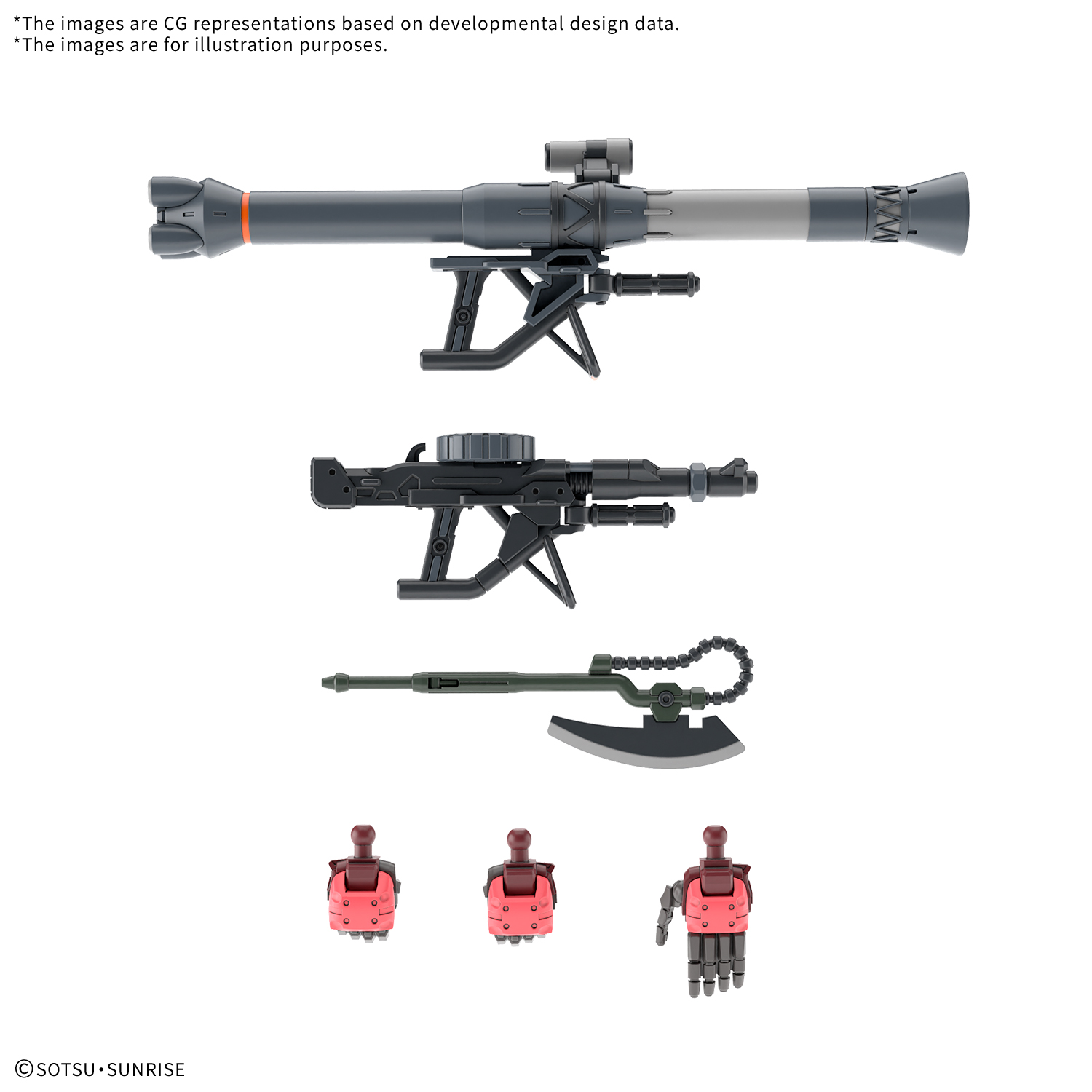 HG 1/144 CHAR'S ZAKU(GQ)