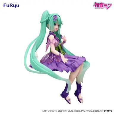 Hatsune Miku Noodle Stopper Figure -Flower Fairy Cosmos Purple Color ver.-