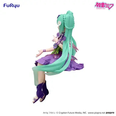 Hatsune Miku Noodle Stopper Figure -Flower Fairy Cosmos Purple Color ver.-