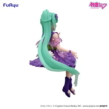 Hatsune Miku Noodle Stopper Figure -Flower Fairy Cosmos Purple Color ver.-