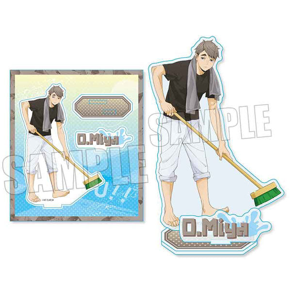 Acrylic Stand "Haikyu!!" Miya Osamu Pool Cleaning Ver.