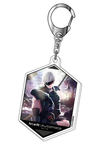 Acrylic Key Chain "NieR:Automata Ver1.1a" 02 YoRHa No. 9 Type S AK