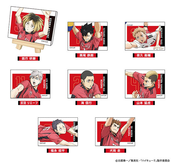 Mini Canvas Board "Haikyu!! The Movie: Decisive Battle at the Garbage Dump" Vol. 2 Nekoma High School Box