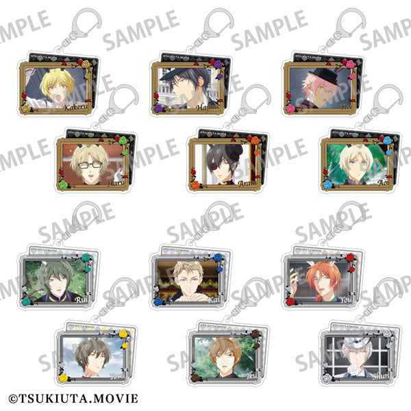 "Tsukiuta. RABBITS KINGDOM THE MOVIE" Trading Acrylic Key Chain