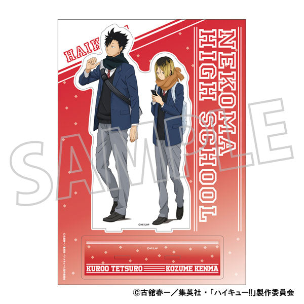 "Haikyu!!" Acrylic Stand Kuroo Tetsuro & Kozume Kenma