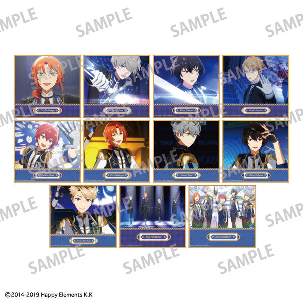"Ensemble Stars!! Reminiscence Selection: Checkmate" Trading Mini Shikishi