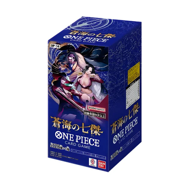 One Piece Card Game Booster Pack The Azure Sea's Seven OP-14 Japanese