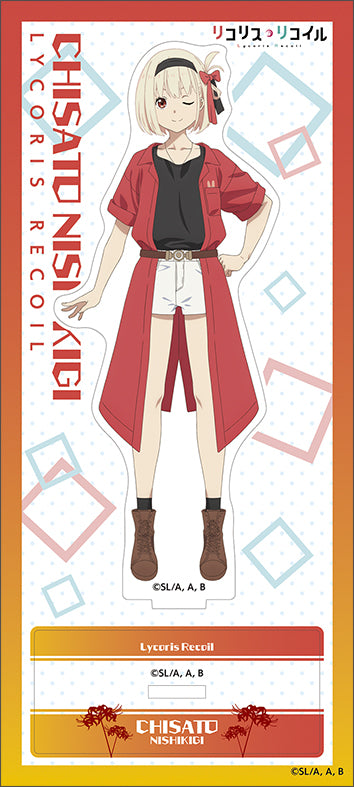 "Lycoris Recoil" Acrylic Stand Nishikigi Chisato Summer Clothes