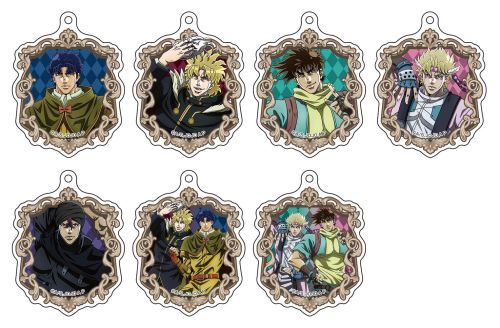 "JoJo's Bizarre Adventure" Original Illustration Acrylic Key Chain Collection JF24