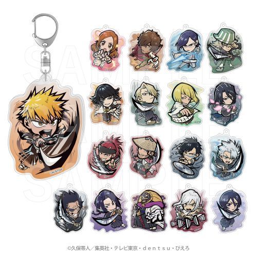 "Bleach: Thousand-Year Blood War" E-TOON Trading Acrylic Key Chain