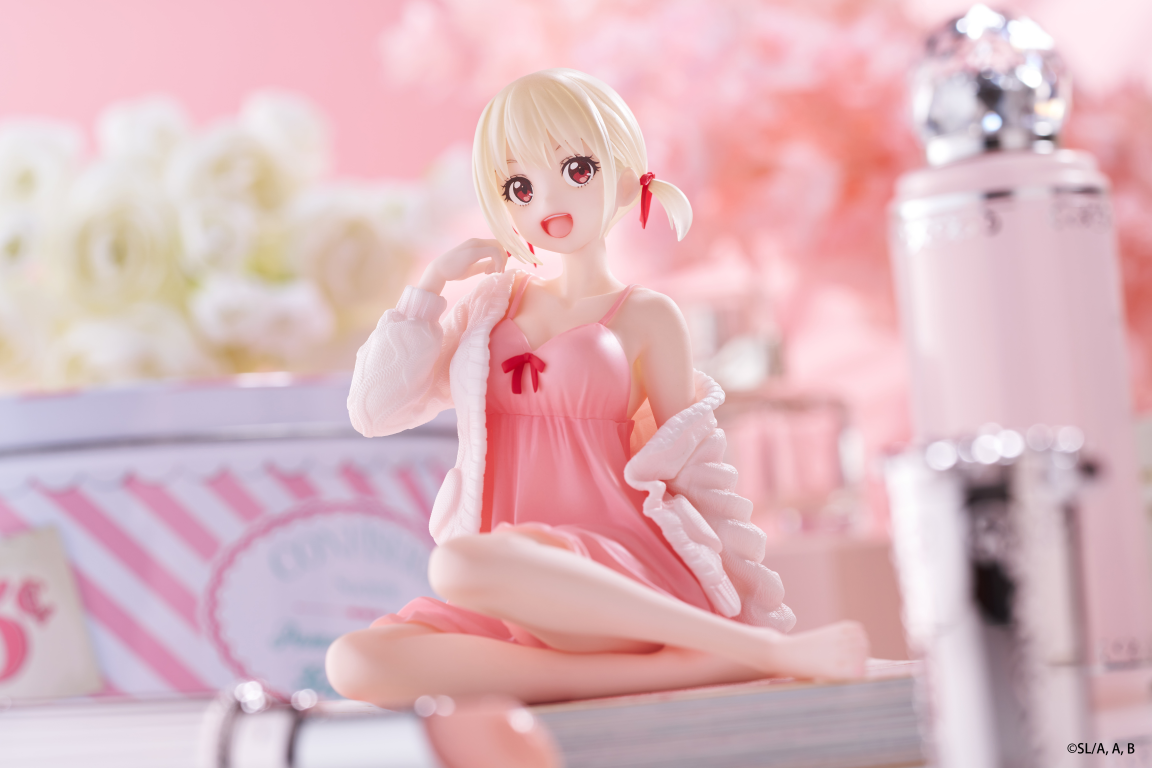 Lycoris Recoil Desktop Cute Figure - Chisato Nishikigi (Roomwear Ver.)