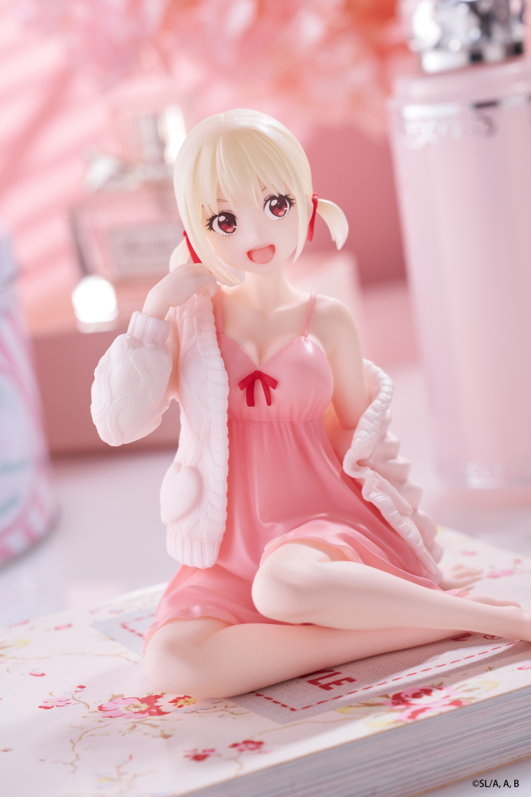 Lycoris Recoil Desktop Cute Figure - Chisato Nishikigi (Roomwear Ver.)