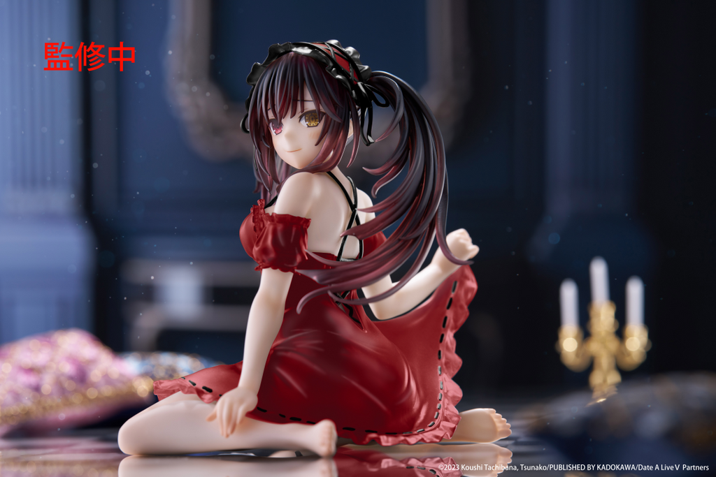 Date A Live V Desktop Cute Figure - Kurumi Tokisaki (Nightwear Ver.) Renewal