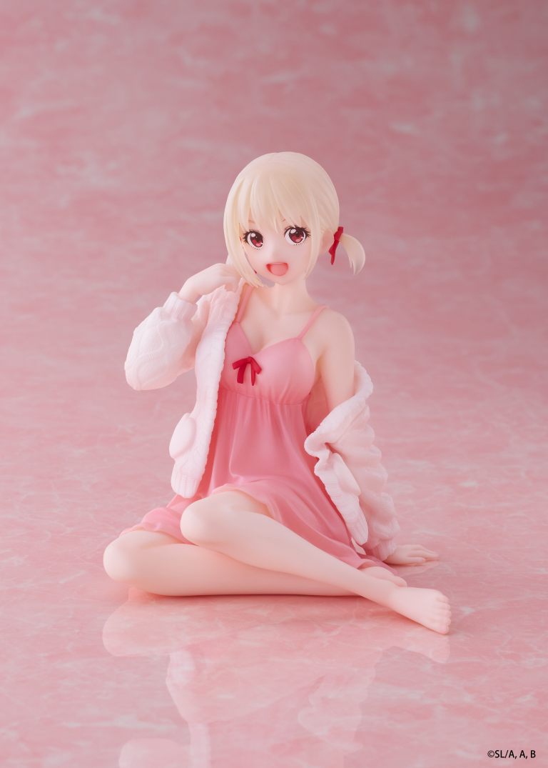 Lycoris Recoil Desktop Cute Figure - Chisato Nishikigi (Roomwear Ver.)