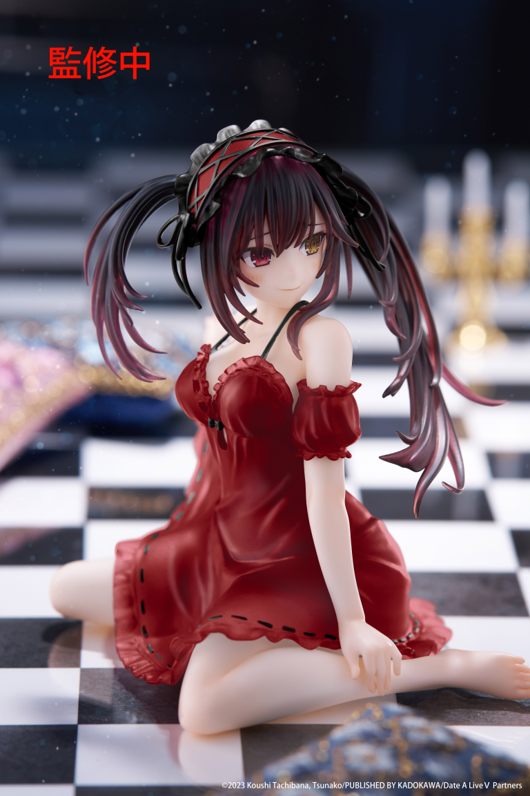 Date A Live V Desktop Cute Figure - Kurumi Tokisaki (Nightwear Ver.) Renewal