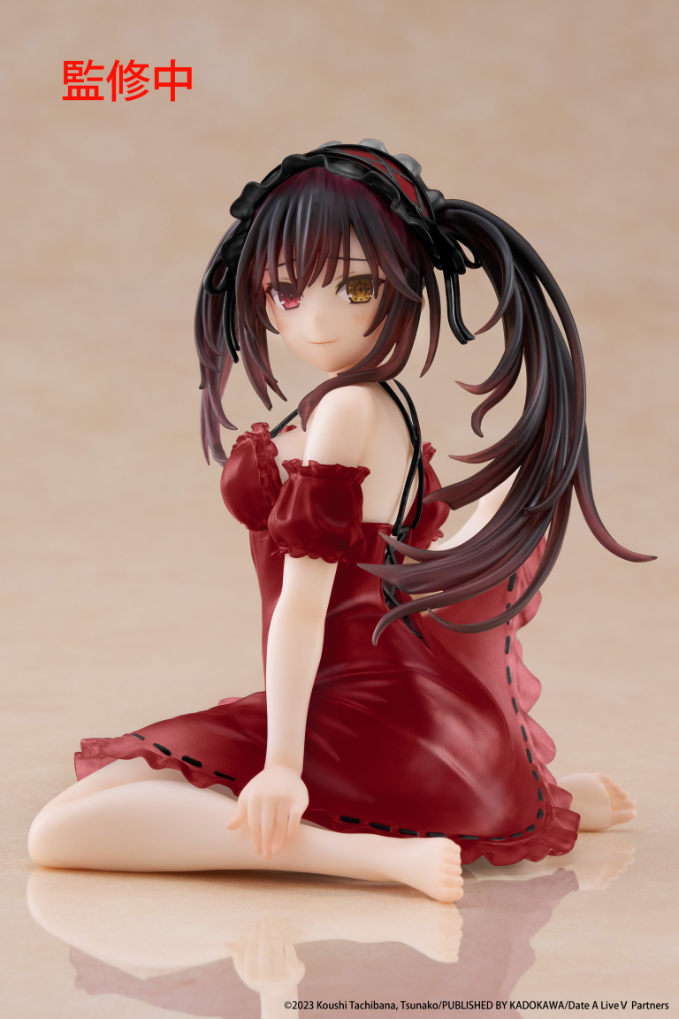 Date A Live V Desktop Cute Figure - Kurumi Tokisaki (Nightwear Ver.) Renewal