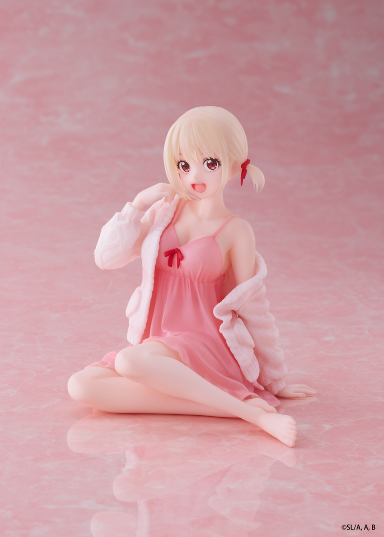 Lycoris Recoil Desktop Cute Figure - Chisato Nishikigi (Roomwear Ver.)