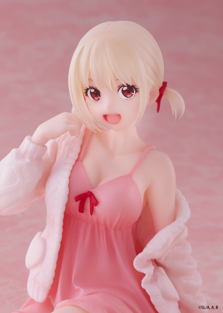 Lycoris Recoil Desktop Cute Figure - Chisato Nishikigi (Roomwear Ver.)