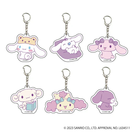 Acrylic Key Chain Cinnamoroll 02 Mattari Time (Official Illustration)