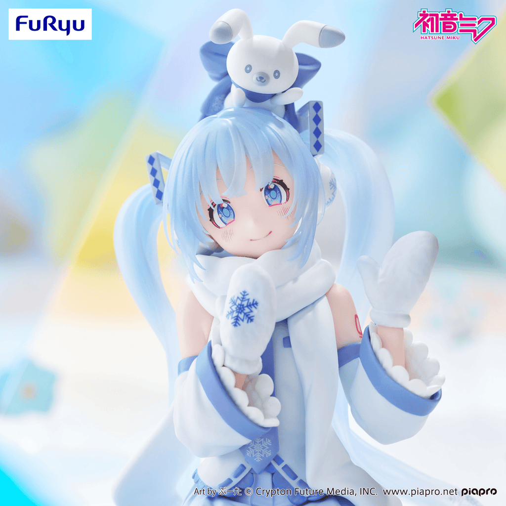 Hatsune Miku Noodle Stopper Figure -SNOW MIKU Sky Town 10th ver.-