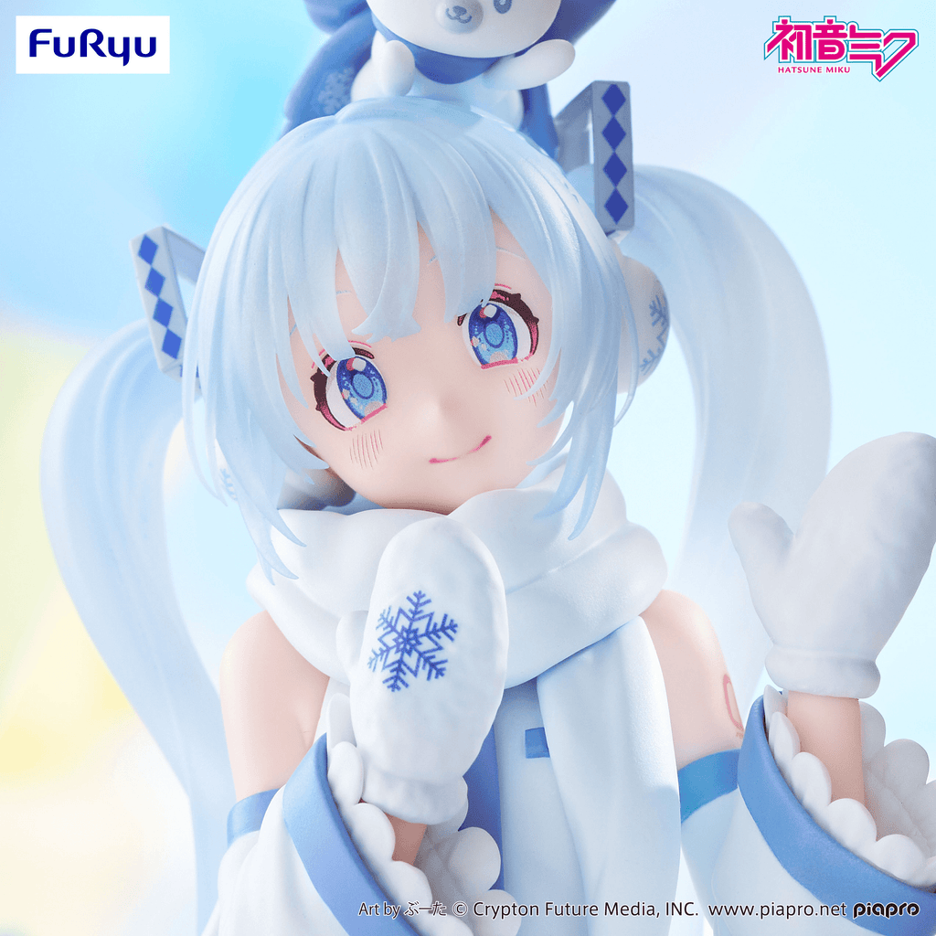 Hatsune Miku Noodle Stopper Figure -SNOW MIKU Sky Town 10th ver.-