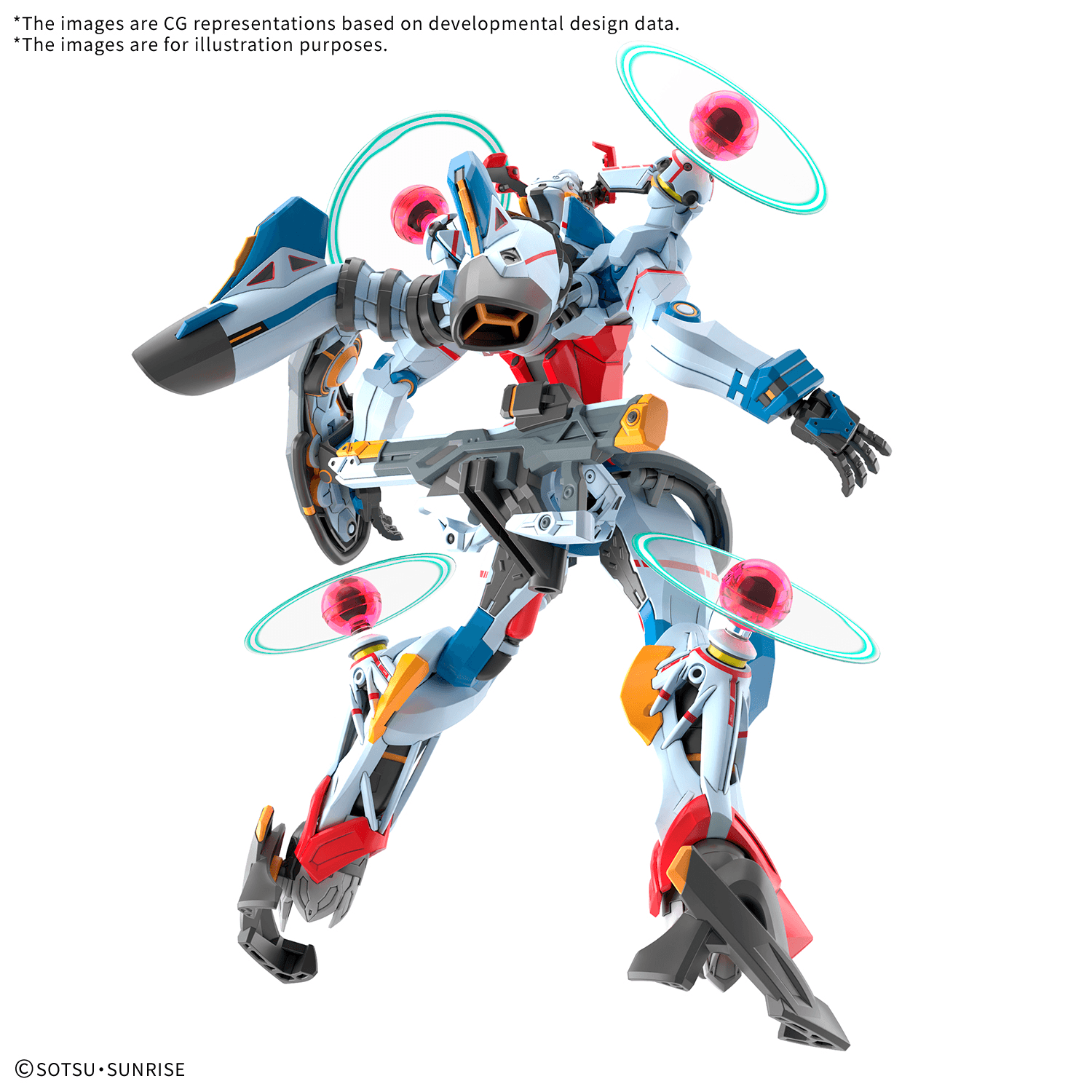 HG 1/144 GQuuuuuuX(Endymion Unit Awakened)