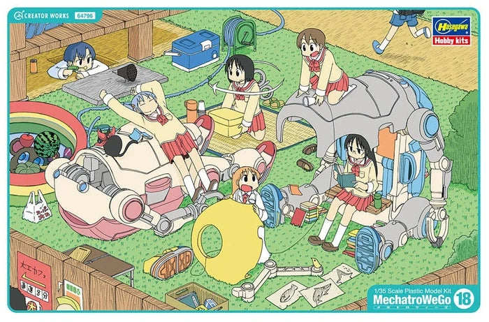 1/35 MechatroWeGo No.18 "Warm & Cool"[Shinonome Laboratory] + Bonus Sticker   (Two kits in the box)