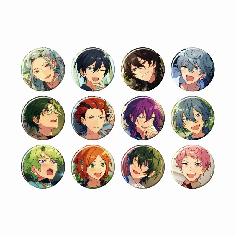 "Ensemble Stars!!" Collection Can Badge 2025 January. -Casual Side-