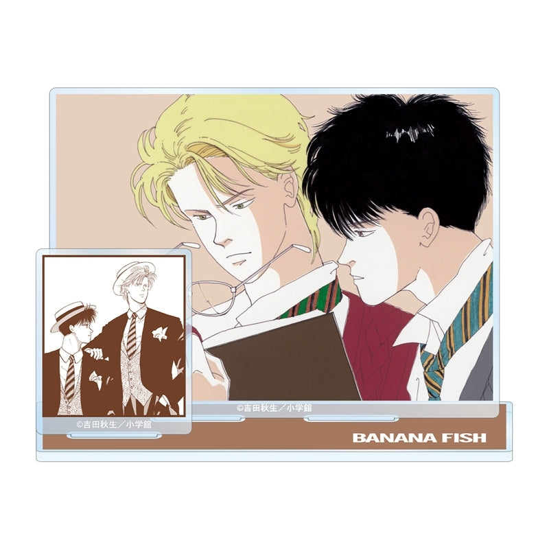 "Banana Fish" Ash Lynx & Okumura Eiji Big Acrylic Stand with Parts