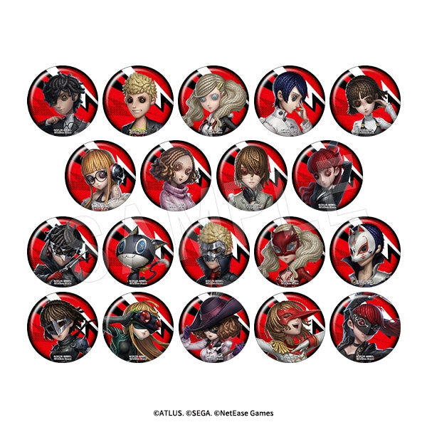 Identity V x Persona 5 Royal Trading Glitter Can Badge