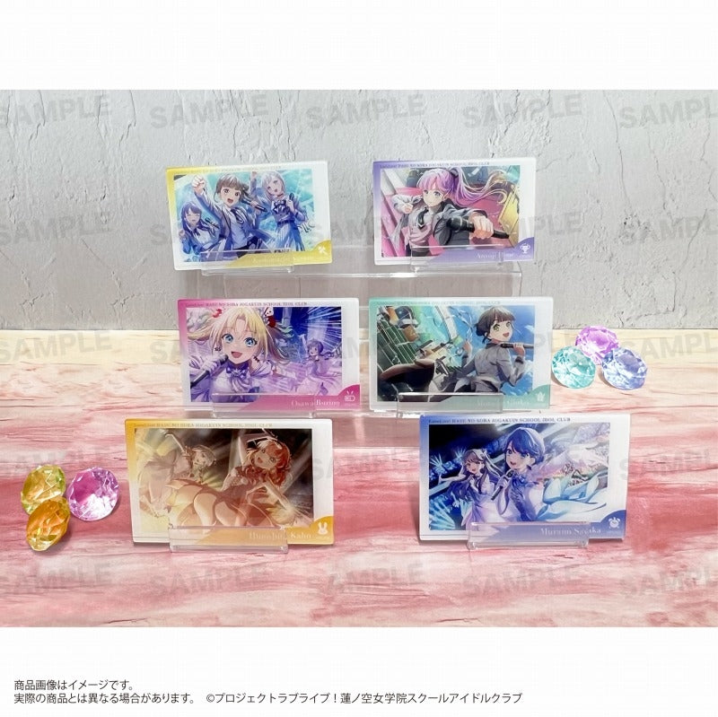 Love Live! Hasu no Sora Jogakuin School Idol Club Trading Acrylic Card
