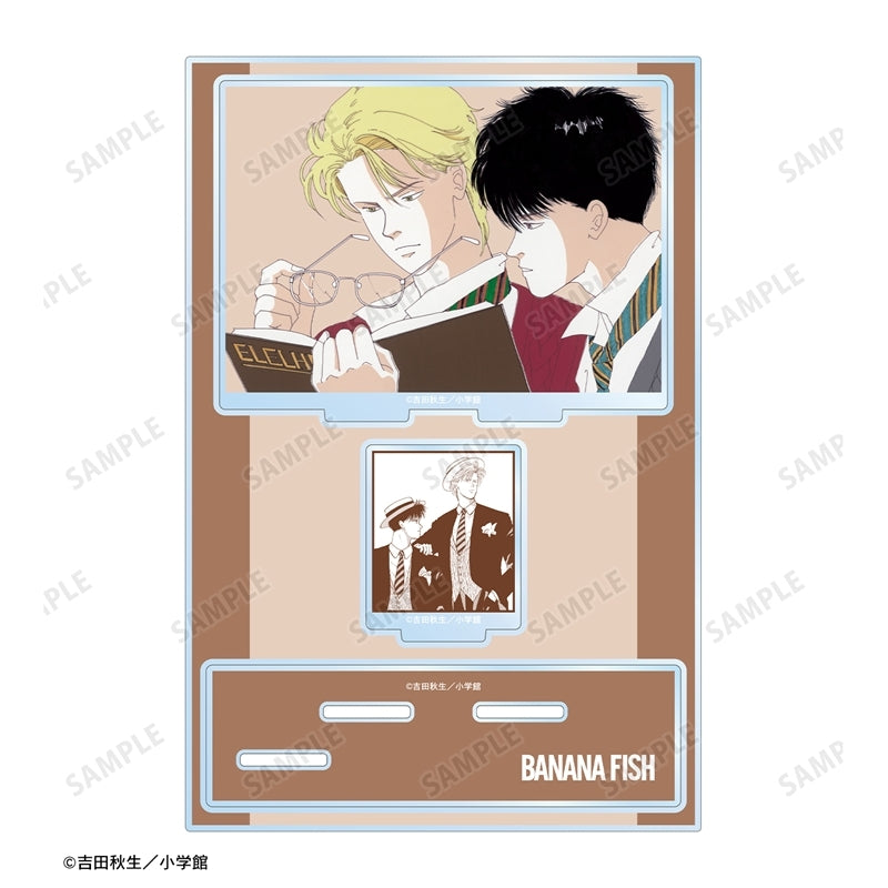 "Banana Fish" Ash Lynx & Okumura Eiji Big Acrylic Stand with Parts
