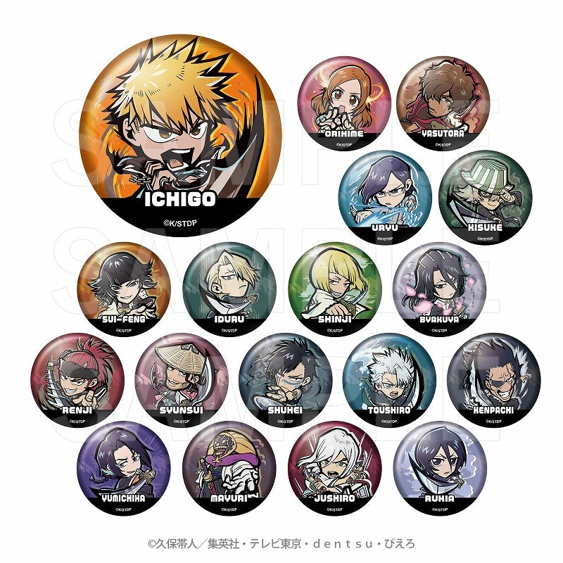 "Bleach: Thousand-Year Blood War" E-TOON Trading Metallic Can Badge