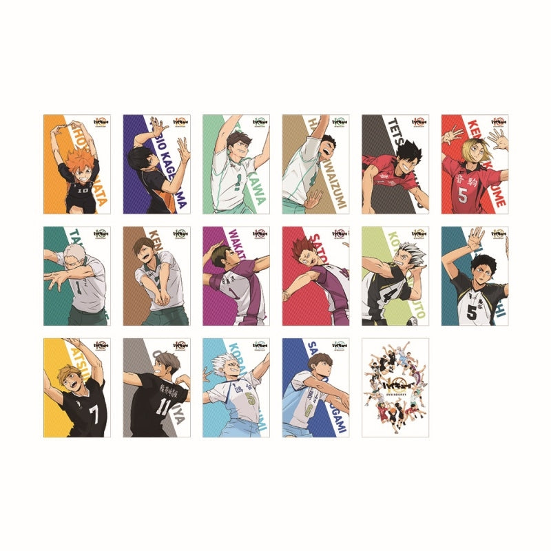 "Haikyu!!" 10th Anniversary Postcard Set